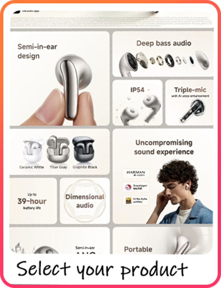 Select your product: original earbud product image