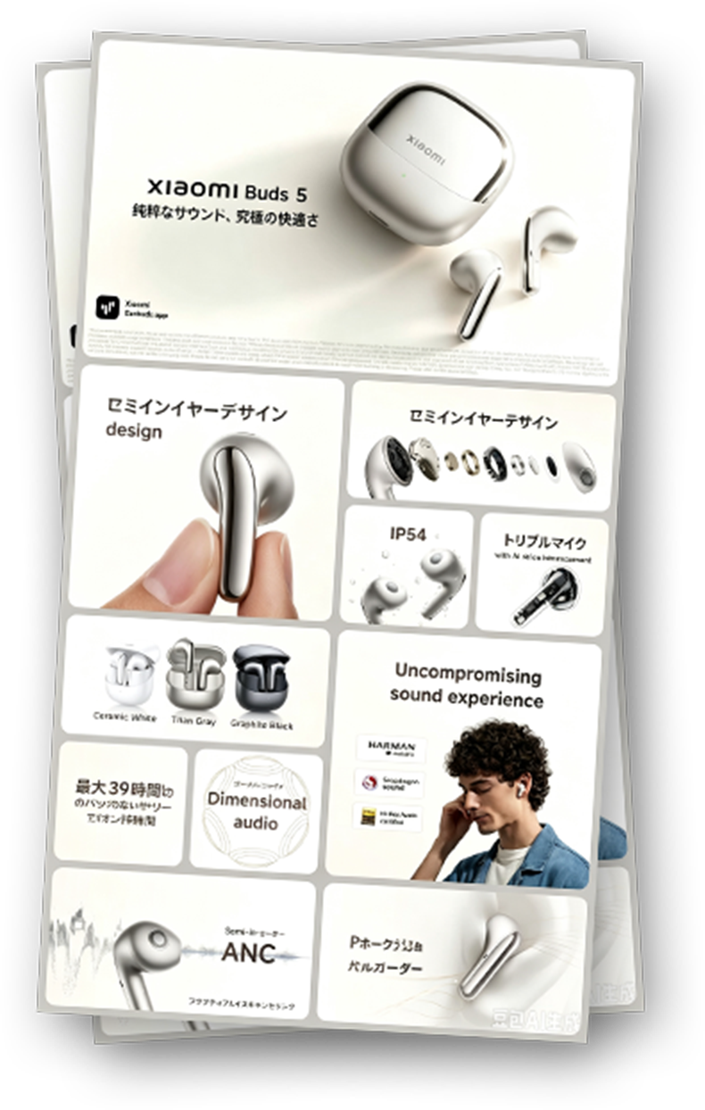 Product image localized into Japanese